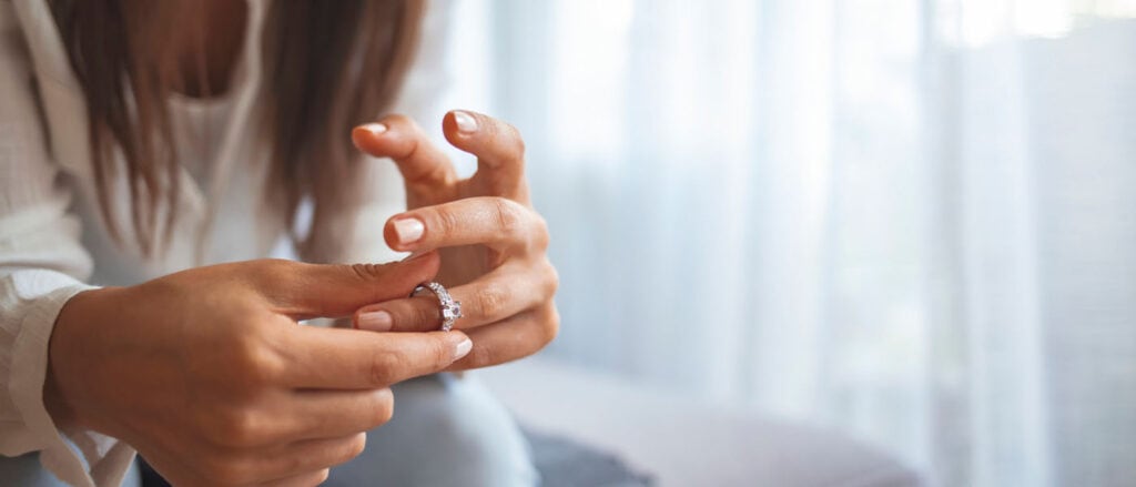 Lab-grown diamond engagement ring, real stories behind ethical diamond jewelry.